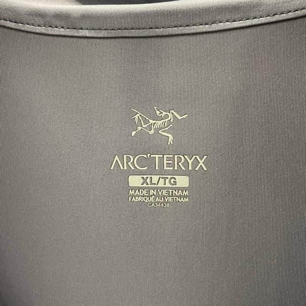 Arcteryx 아크테릭스 블루 하프집업 슬리브스 XL 5