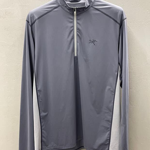 Arcteryx 아크테릭스 블루 하프집업 슬리브스 XL 3