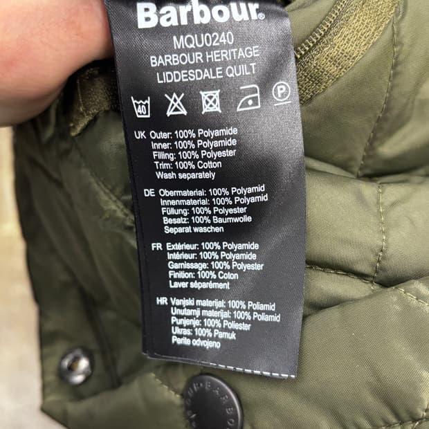 BARBOUR 바버 헤리티지 퀄팅 자켓 M 6