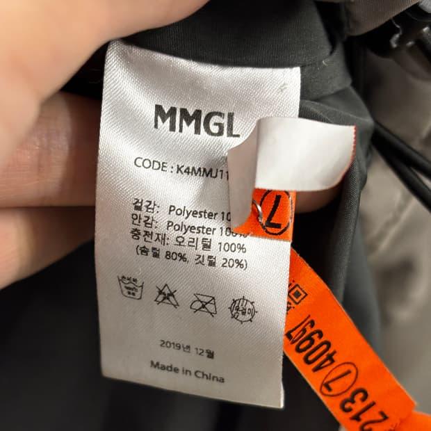 MMGL 푸퍼 다운 숏패딩 그레이 XL 6