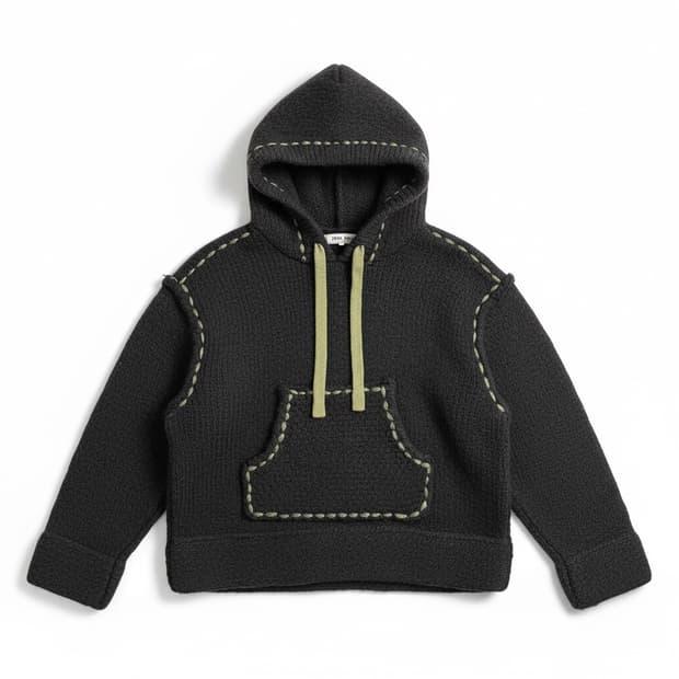 자라 서플라스 니트 후드티 L-XL 2