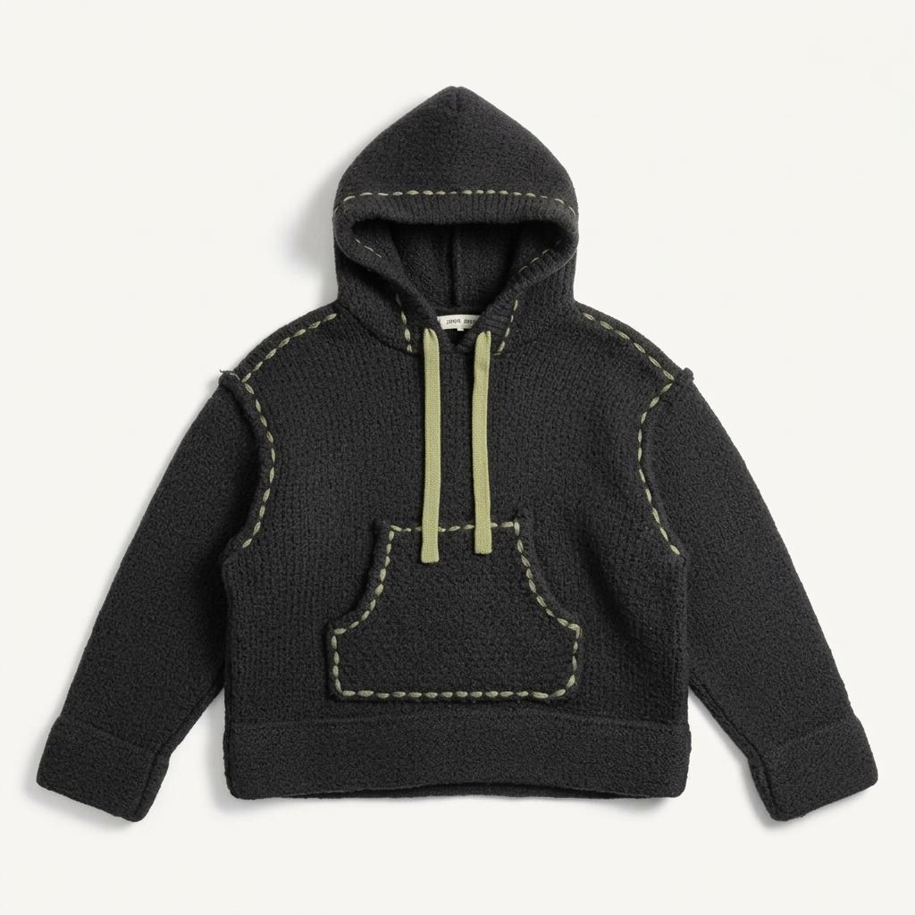 자라 서플라스 니트 후드티 L-XL 1