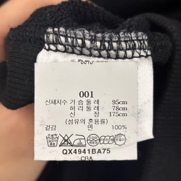 Balansa x BEAKER 맨투맨 블랙 M 6