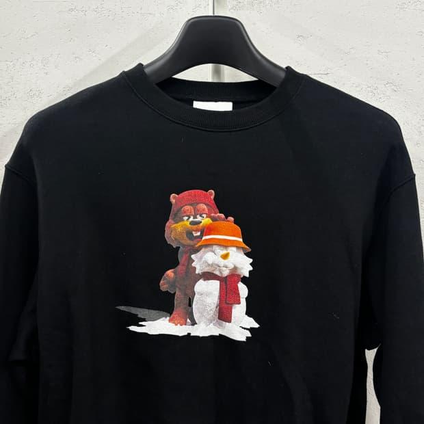 Balansa x BEAKER 맨투맨 블랙 M 4