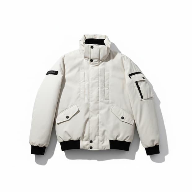 펜필드 덕다운 패딩 아이보리 L 2