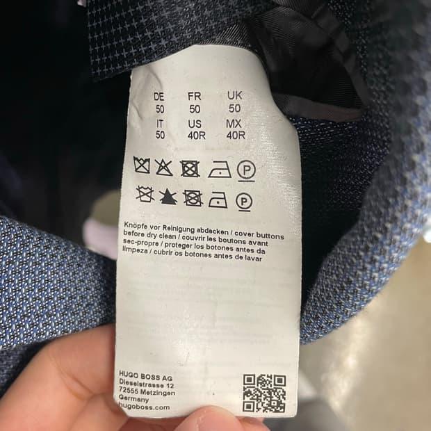 HUGO BOSS 휴고보스 행거치프 자켓 US 40R (한국사이즈 100 10