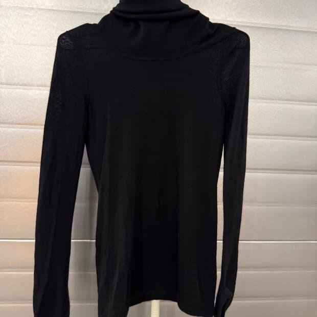 HELMUT LANG 헬무트랭 목폴라 니트 블랙 S 4