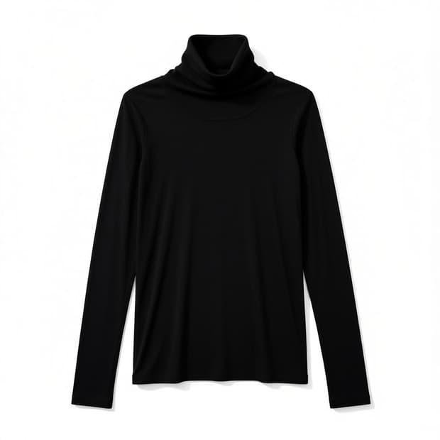 HELMUT LANG 헬무트랭 목폴라 니트 블랙 S 2
