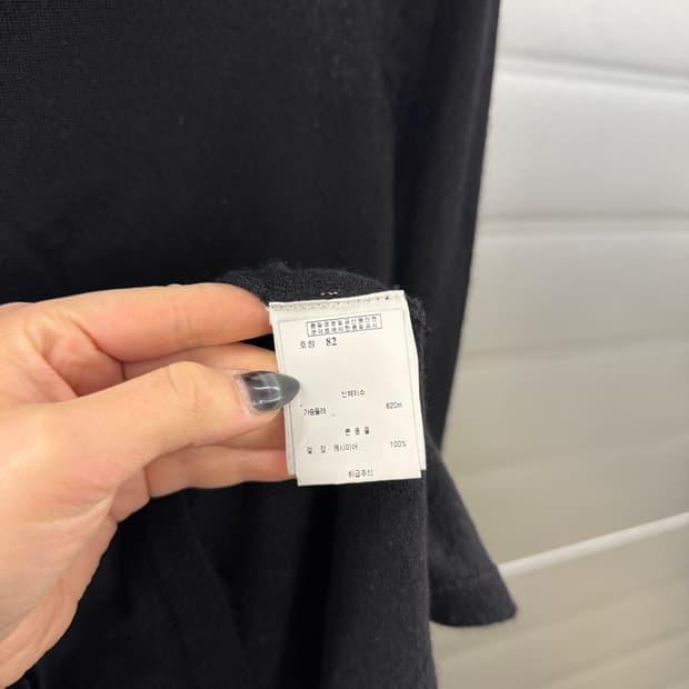 HELMUT LANG 헬무트랭 목폴라 니트 블랙 S 6