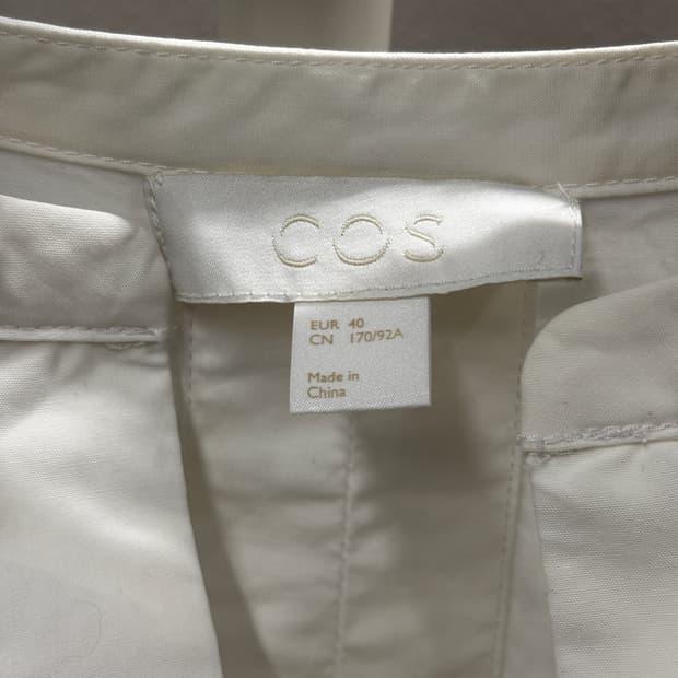 COS 코스 화이트 셔츠 원피스 EUR 40 5