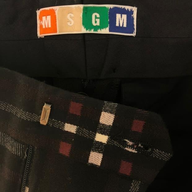 MSGM 체크 팬츠 48사이즈 5