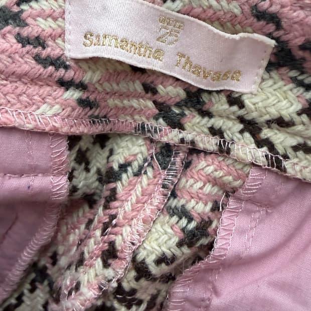 Smantha Thavasa tweed short pants M 9