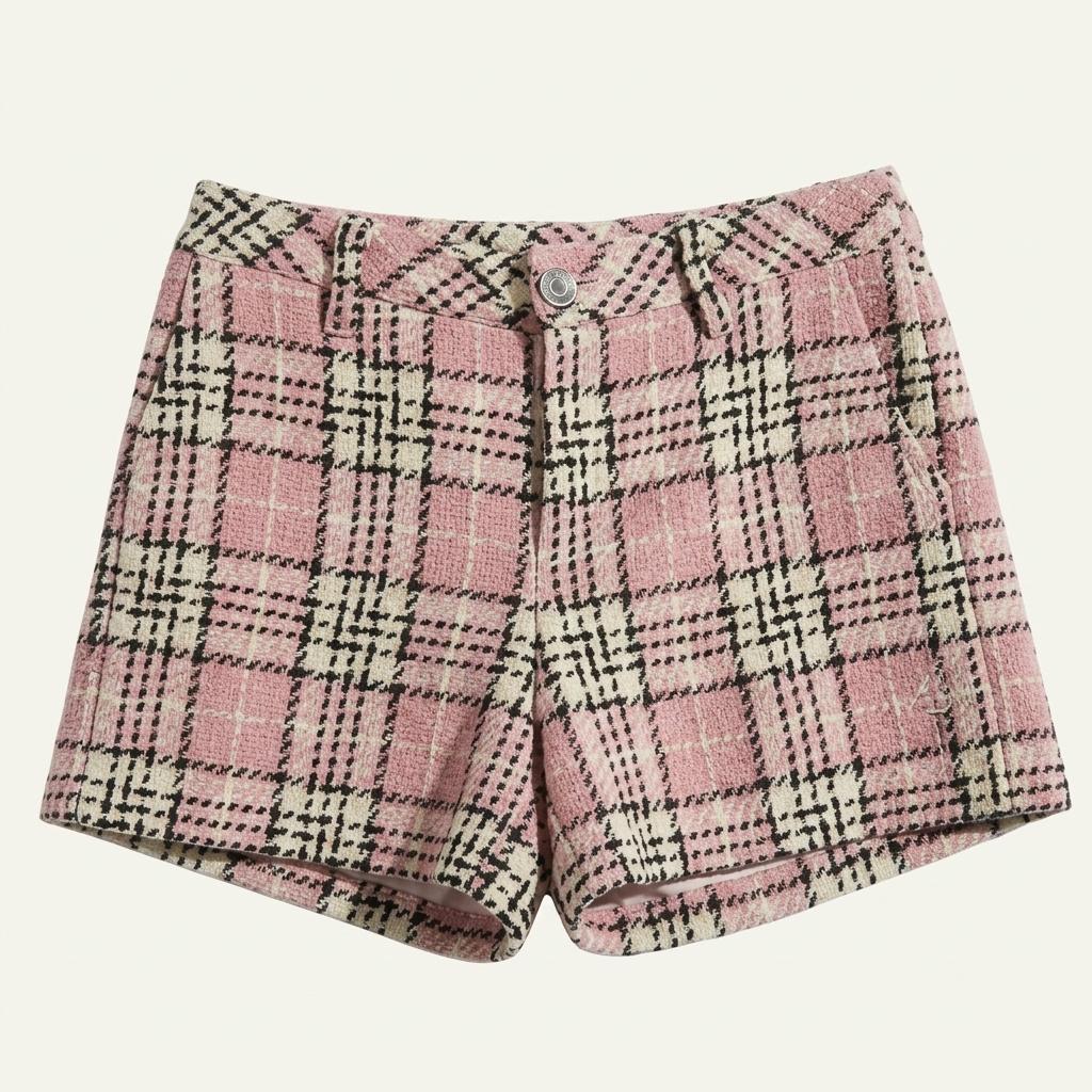 Smantha Thavasa tweed short pants M 1