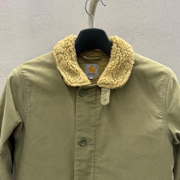 Carhartt 칼하트 쉐필드 자켓 카키 S 4