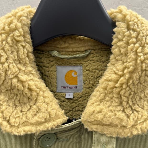 Carhartt 칼하트 쉐필드 자켓 카키 S 5