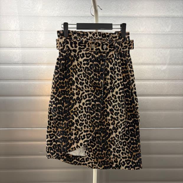 Ganni leopard skirt 36 3