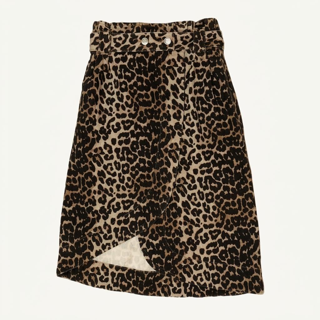Ganni leopard skirt 36 1