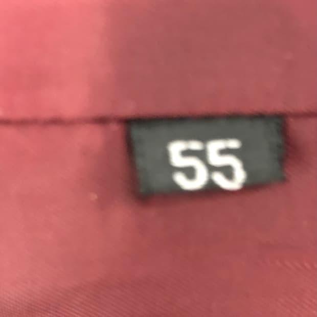 LEBEIGE 버건디 모직 코트 55 5