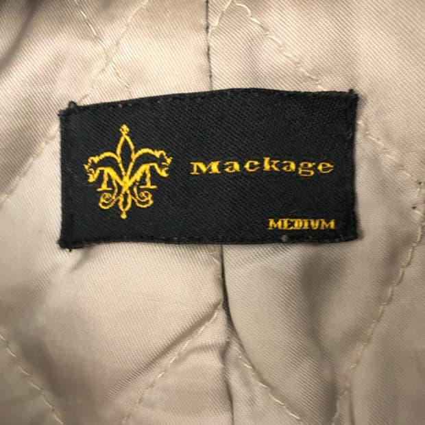 Mackage 블랙 후드 야상 자켓 M 5