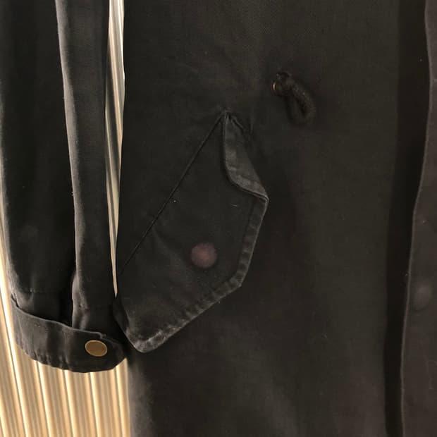 Mackage 블랙 후드 야상 자켓 M 4