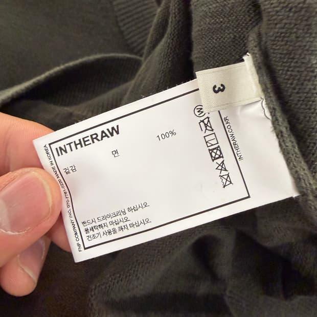 Intheraw cotton knit 3(M) 8