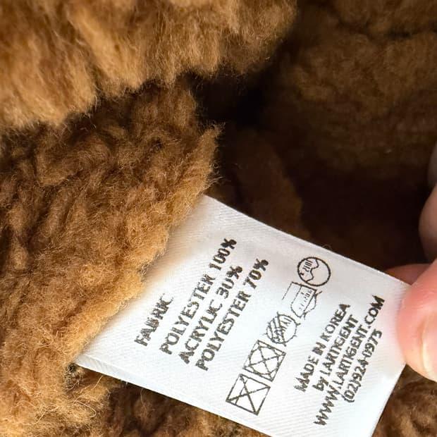 Lartigent 라티젠 shearling jacket F 9