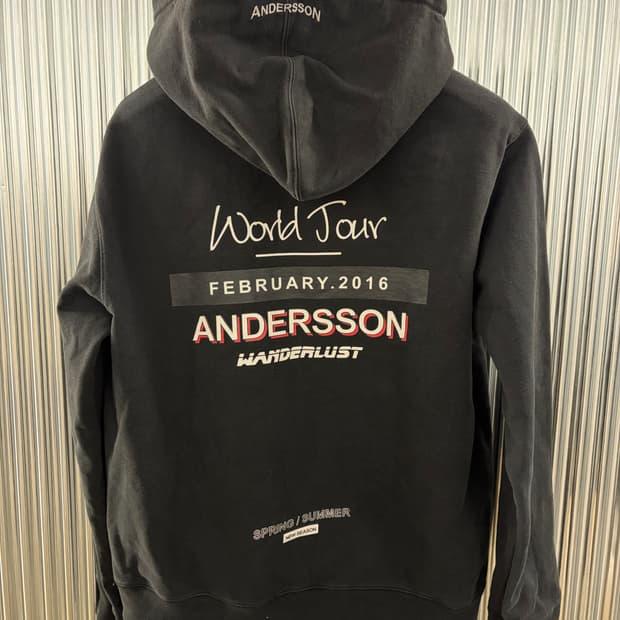 Andersson Bell 16SS world tour hoodie L 10