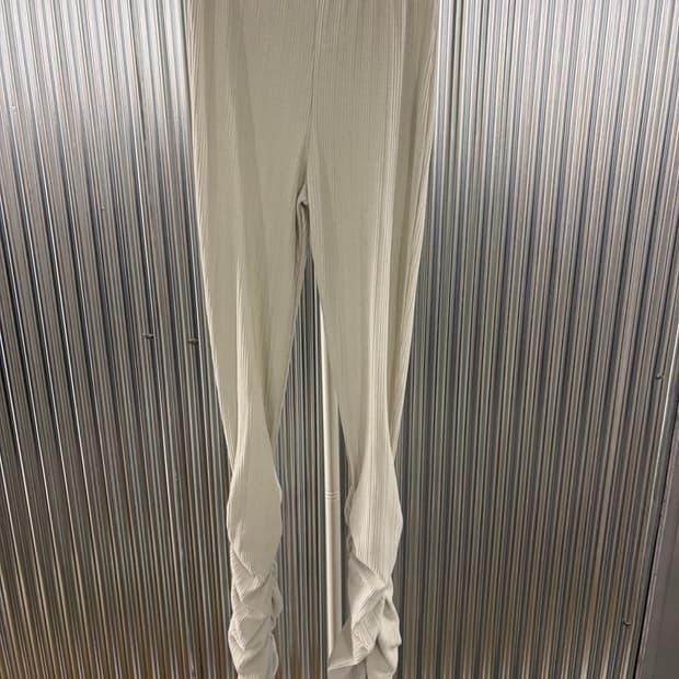Sculptor knit shirring leggings M 4