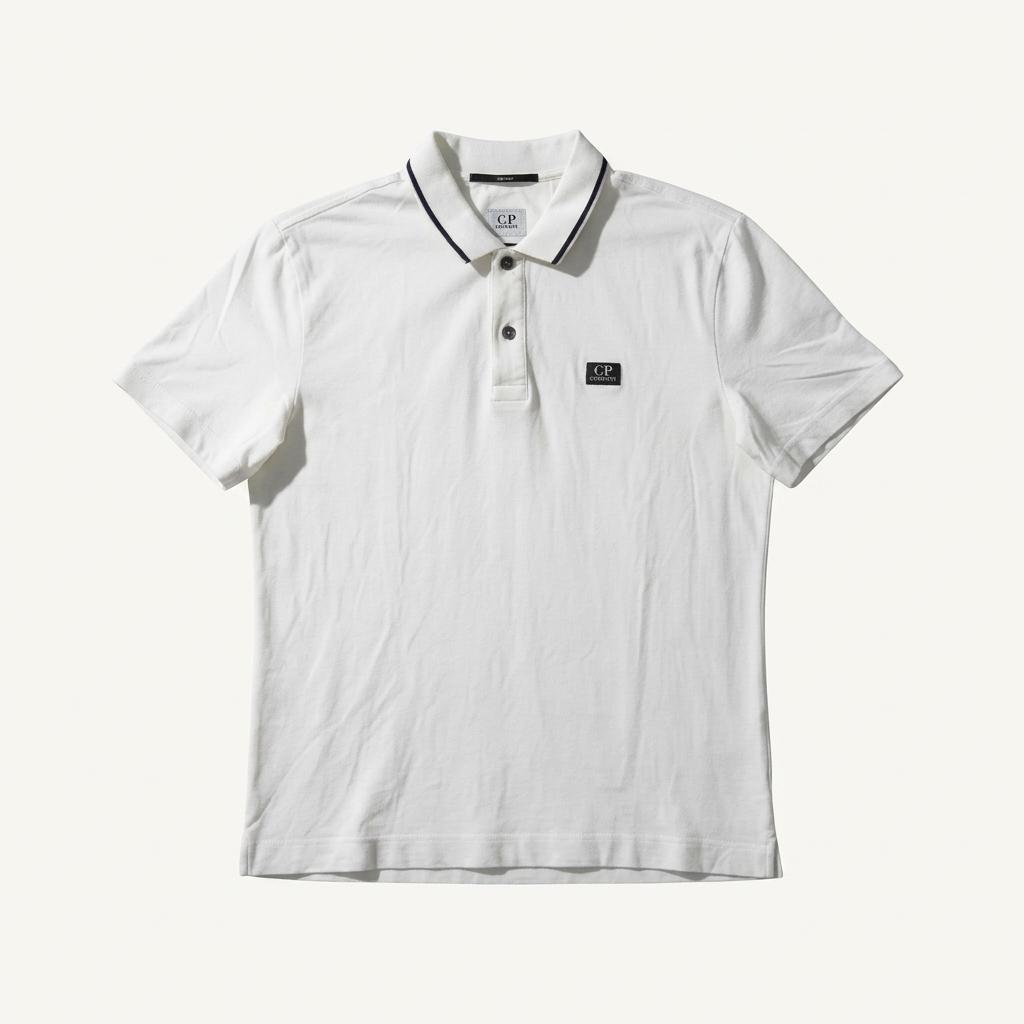 CP Company short sleeve polo shirt L 1