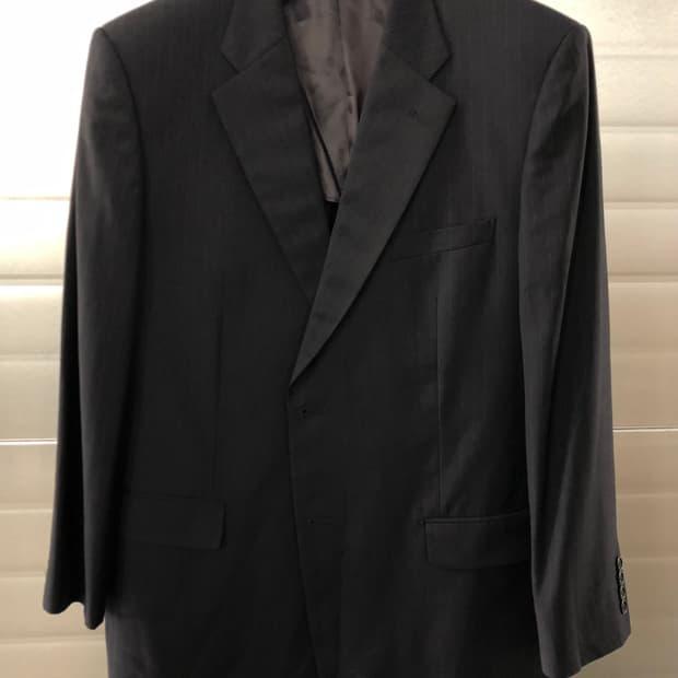 Givenchy Monsieur 핀 스트라이프 블레이저 44R 7