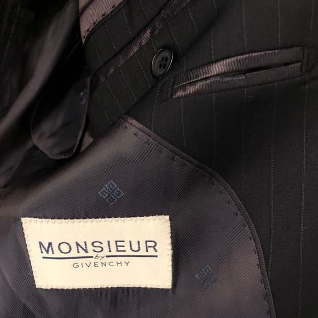 Givenchy Monsieur 핀 스트라이프 블레이저 44R 4