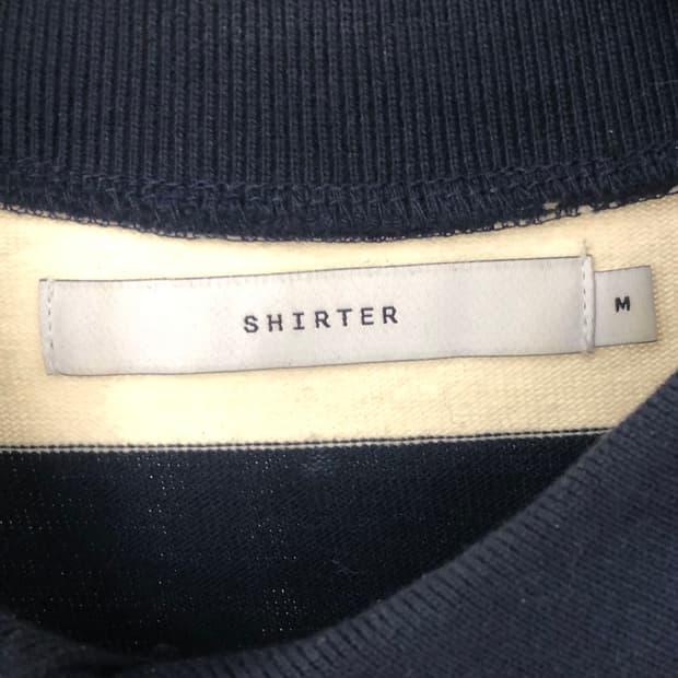 SHIRTER 스트라이프 럭비 티셔츠 M 3