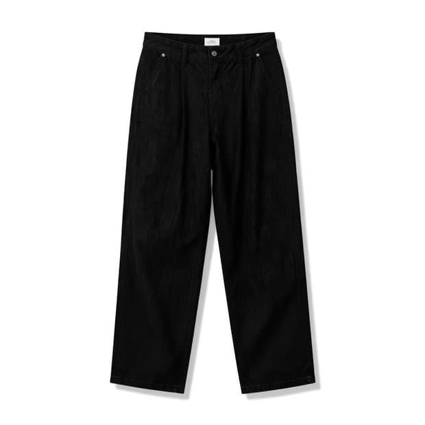 FOTTNERS 블랙 데님 팬츠 S 2