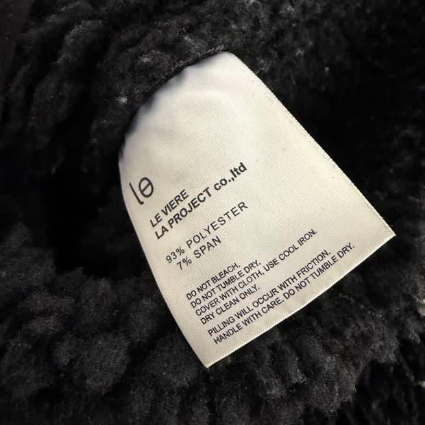 Le 르 short shearling jacket 7