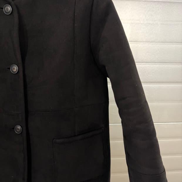 Le 르 short shearling jacket 4
