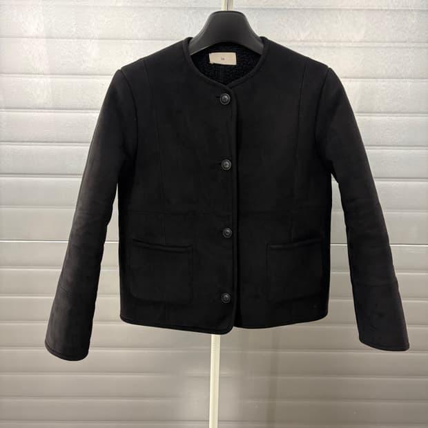 Le 르 short shearling jacket 3
