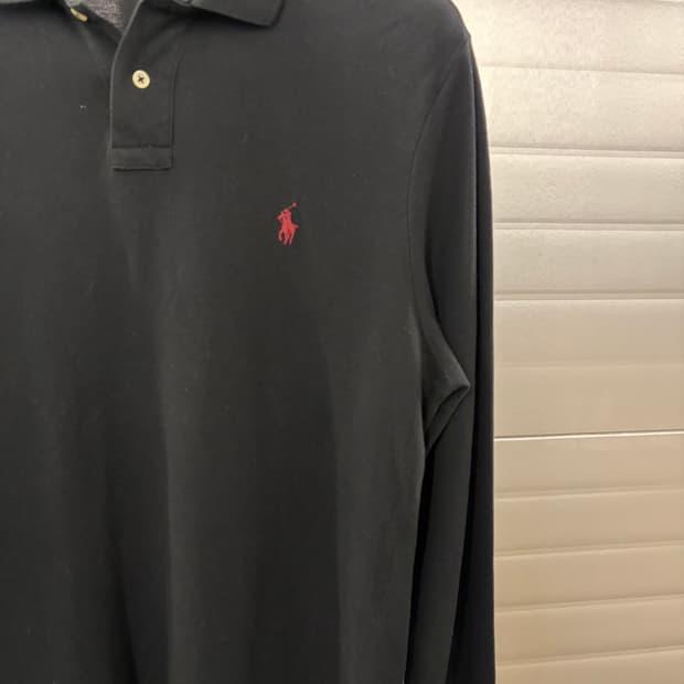 Polo Ralph Lauren long sleeve polo t L 5