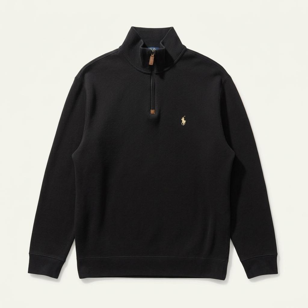 Polo Ralph Lauren half zipup knit L 1