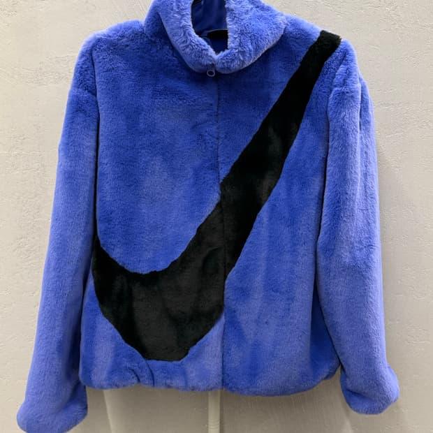 NIKE 나이키 우먼 스우시 퍼 자켓 후리스 S 3