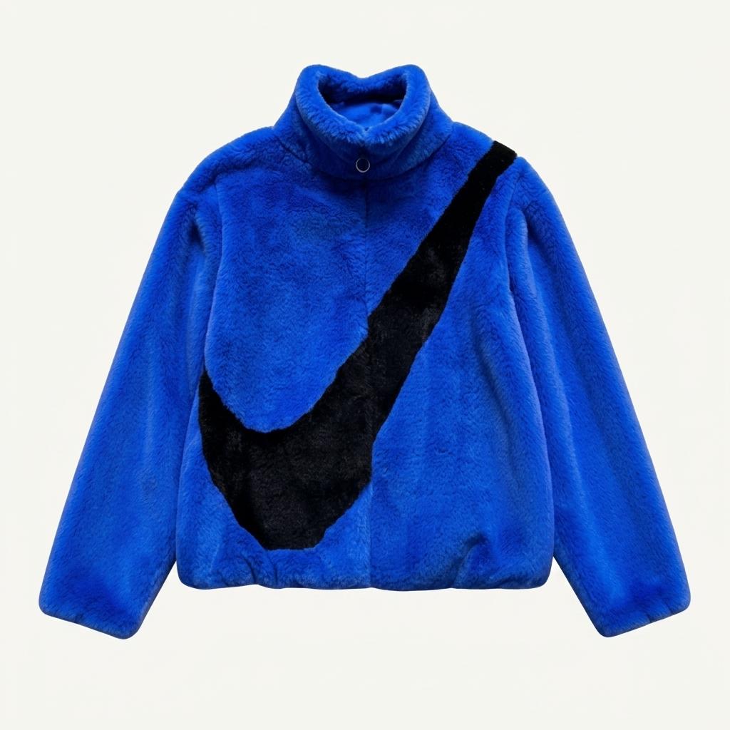 NIKE 나이키 우먼 스우시 퍼 자켓 후리스 S 1
