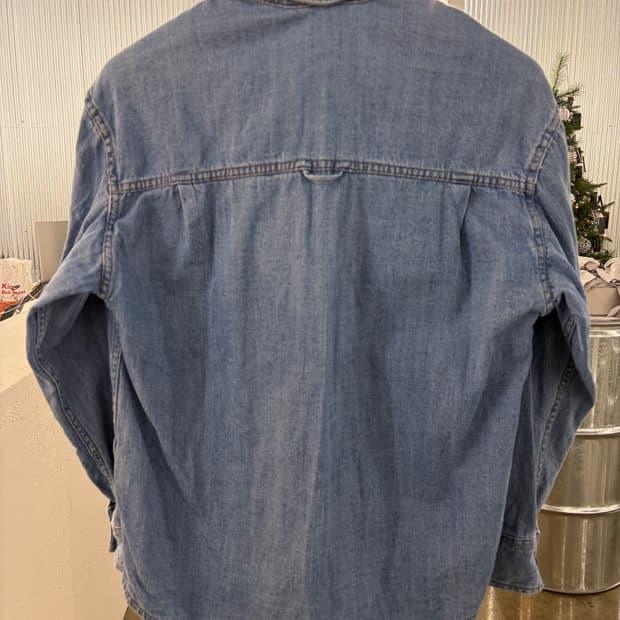 Dunst boyfriend fit denim shirt S 5
