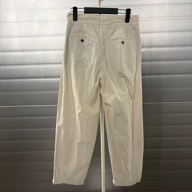Rough Side two-tuck wide pants 1 5