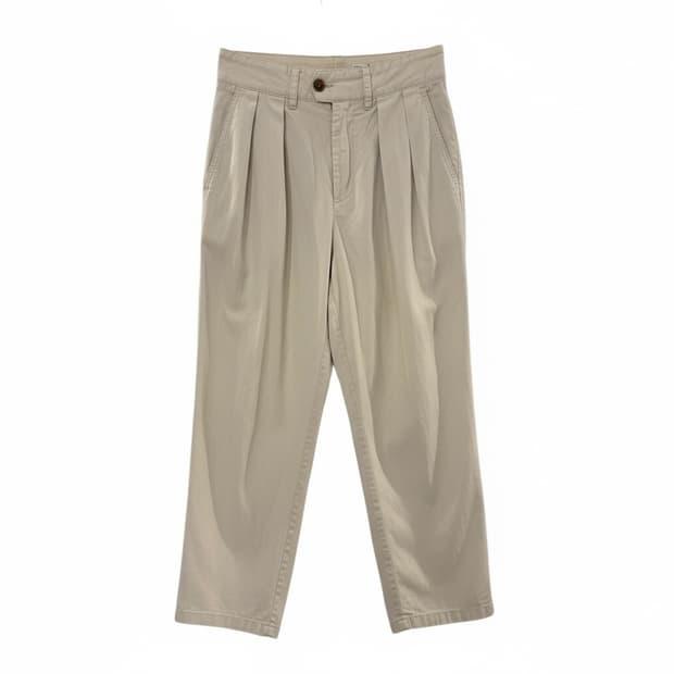 Rough Side two-tuck wide pants 1 2