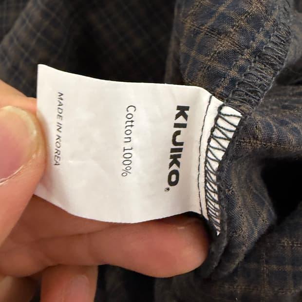 Kijiko check shirt F 6