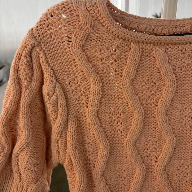 RE RHEE cable knit S/M 5