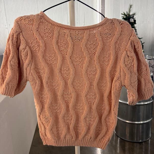 RE RHEE cable knit S/M 6