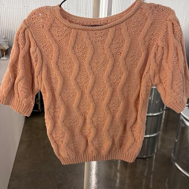 RE RHEE cable knit S/M 4