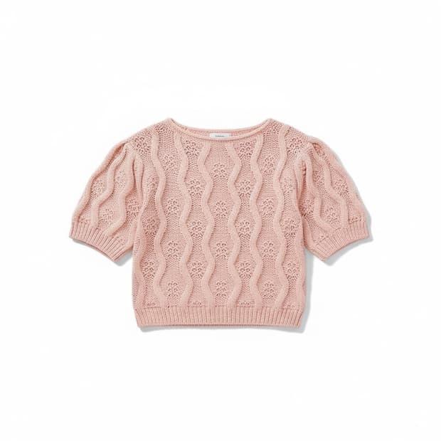 RE RHEE cable knit S/M 2