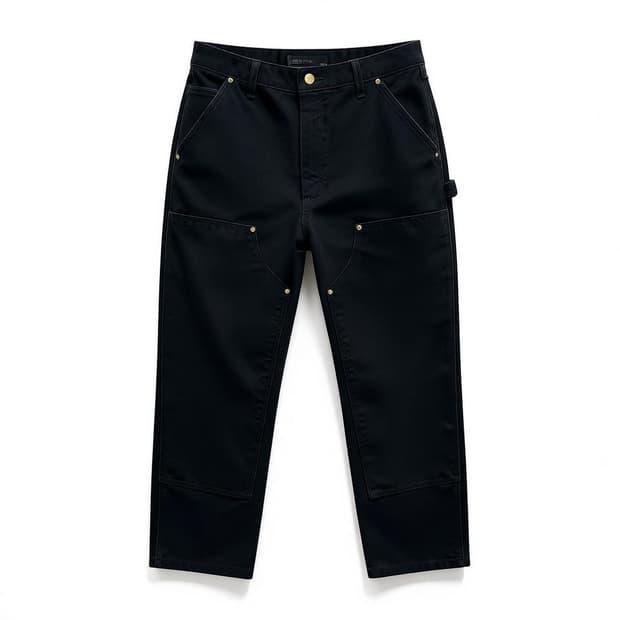 Carhartt 칼하트 불랙 더블니 카펜터 팬츠 32 2