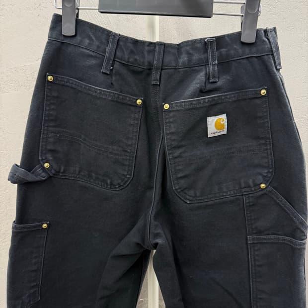Carhartt 칼하트 불랙 더블니 카펜터 팬츠 32 6